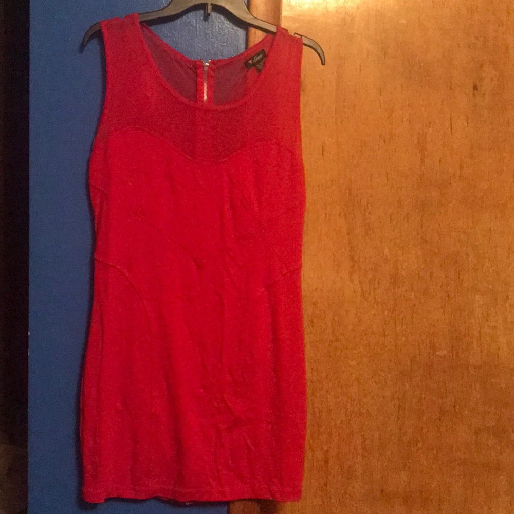 Red Guess Size XL Dress